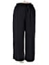 Feiersi 100% Polyester Solid Black Casual Pants Size XXL - photo 1