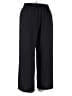 Feiersi 100% Polyester Solid Black Casual Pants Size XXL - photo 2