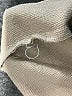Zara Tan 3/4 Sleeve Button-Down Shirt Size M - photo 8