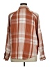 SO Plaid Brown 3/4 Sleeve Button-Down Shirt Size XL - photo 2