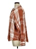 SO Plaid Brown 3/4 Sleeve Button-Down Shirt Size XL - photo 5