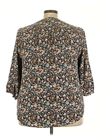 Torrid 3/4 Sleeve Blouse (view 2)