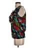 Sunny Leigh 100% Polyester Green Sleeveless Blouse Size S - photo 5