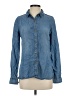 Buttons Blue Long Sleeve Button-Down Shirt Size S - photo 1