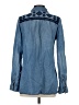 Buttons Blue Long Sleeve Button-Down Shirt Size S - photo 2