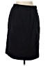 Brooks Brothers 100% Polyester Solid Black Formal Skirt Size 8 - photo 1