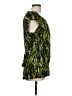 Apt. 9 Green Short Sleeve Blouse Size L (petite) - photo 4