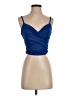Shein Blue Sleeveless Top Size 4 - photo 1