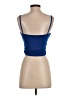 Shein Blue Sleeveless Top Size 4 - photo 2