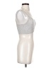 H&M Silver Sleeveless Top Size S - photo 4