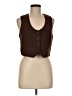 Christian Lacroix 100% Polyester Brown Vest Size M - photo 1