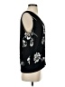 CAbi 100% Polyester Black Sleeveless Blouse Size S - photo 4