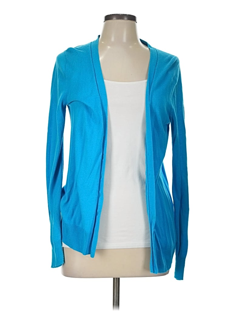 Pre-owned Gap Cardigan Sweater In Blue
