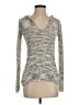 Roxy Metallic Silver Pullover Sweater Size S - photo 1