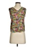 Rose & Thyme Green Sleeveless Blouse Size S - photo 1
