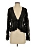 London Rose 100% Polyester Black Long Sleeve Blouse Size S - photo 1