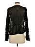 London Rose 100% Polyester Black Long Sleeve Blouse Size S - photo 2