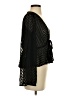 London Rose 100% Polyester Black Long Sleeve Blouse Size S - photo 4