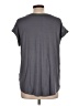 Fortune + Ivy 100% Polyester Gray Short Sleeve Blouse Size L - photo 2