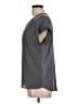 Fortune + Ivy 100% Polyester Gray Short Sleeve Blouse Size L - photo 5