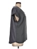 Fortune + Ivy 100% Polyester Gray Short Sleeve Blouse Size L - photo 4