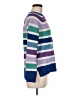 Time and Tru Stripes Purple Pullover Sweater Size M - photo 4