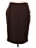 PREMISE Solid Brown Formal Skirt Size 10 Petite - photo 2
