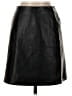 Cache 100% Leather Black Leather Skirt Size 0 - photo 1
