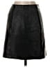 Cache 100% Leather Black Leather Skirt Size 0 - photo 2