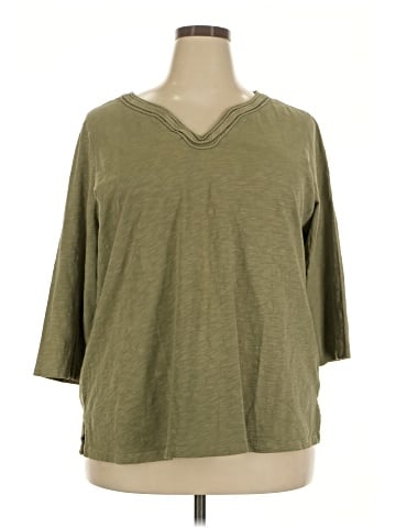 L.L.Bean 3/4 Sleeve Top (view 1)
