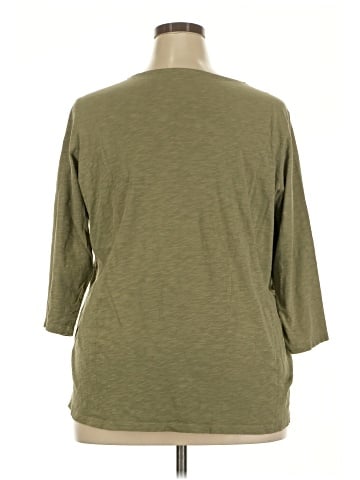 L.L.Bean 3/4 Sleeve Top (view 2)