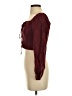 Kirious Burgundy 3/4 Sleeve Blouse Size S - photo 5