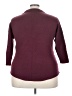 Lane Bryant Burgundy Pullover Sweater Size 18 - 20 Plus - photo 2