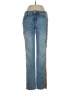 Pilcro Animal Print Blue Jeans Size 27 waist - photo 1