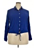 Assorted Brands Blue Long Sleeve Button-Down Shirt Size XXL - photo 1