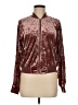 Mossimo Supply Co. Metallic Burgundy Jacket Size M - photo 1