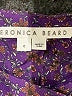 Veronica Beard Paisley Multi Color Purple Casual Dress Size 6 - photo 7