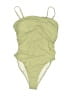Unbranded Solid Green Swimsuit Top Size 12 - photo 1