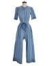 Apiece Apart Stripes Blue Jumpsuit Size XS - photo 1