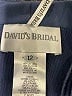David's Bridal 100% Polyester Blue Jacket Size 12 - photo 7