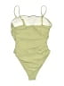 Unbranded Solid Green Swimsuit Top Size 12 - photo 2