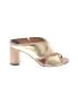Stuart Weitzman Metallic Gold Sandals Size 8 - photo 1