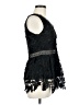 Francesca's 100% Polyester Black Sleeveless Blouse Size M - photo 4