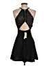 Speechless Tweed Black Cocktail Dress Size S - photo 2