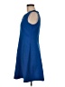 Just... Taylor 100% Polyester Solid Blue Casual Dress Size 6 - photo 5