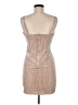 Forever 21 Metallic Tan Cocktail Dress Size M - photo 2