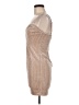 Forever 21 Metallic Tan Cocktail Dress Size M - photo 5