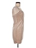 Forever 21 Metallic Tan Cocktail Dress Size M - photo 4