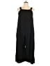Assorted Brands 100% Polyester Solid Black Jumpsuit Size 2X - photo 1