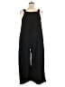 Assorted Brands 100% Polyester Solid Black Jumpsuit Size 2X - photo 2